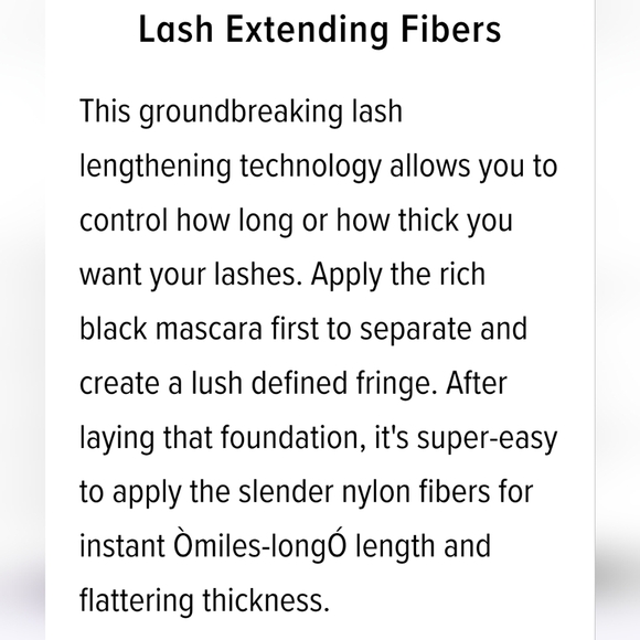Sheer Cover Black Lengthening Mascara + Lash Extending Fibers Set In Full Size - Picture 8 of 9